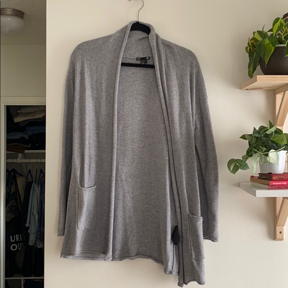 Grey Cardigan